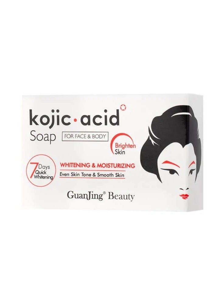 GUANJING Kojic Soap For Face Body 120 g - Image 2