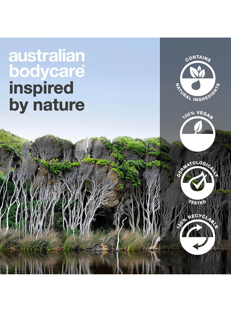 أستراليان بودي كير جل حلاقة بزيت شجرة الشاي للرجال 200 مل جل حلاقة شفاف وغير رغوي لحلاقة دقيقة ومريحة يمنع حرق الحلاقة والبقع الحمراء يقلل من نمو الشعر تحت الجلد - Image 5