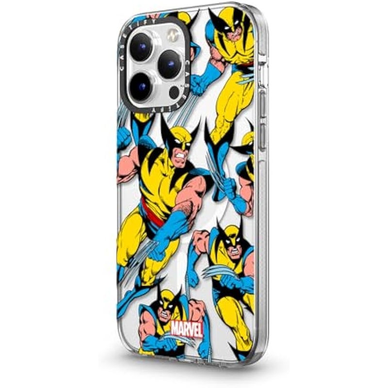 Casetify Clear iPhone 14 Pro Max Case 【Deadpool & Wolverine Co-Lab/Not Yellowing / 6.6ft Drop Protection/Magsafe】 - Wolverine Pattern Case - Clear - Image 5