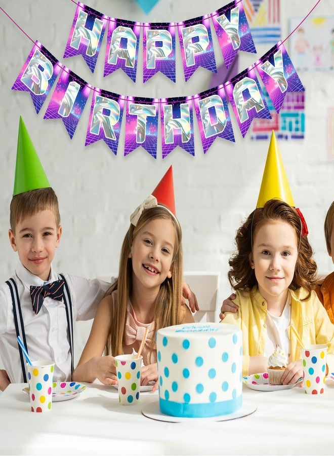 Hahafelt زينة حفلات عيد ميلاد مستوحاة من موسيقى الكيبوب من هاهافيلت، لافتة عيد ميلاد سعيد، ثيمات أنمي، لوازم حفلات مستوحاة من موسيقى الكيبوب الكورية لاجتماعات المعجبين والحفلات (على المسرح) - Image 5