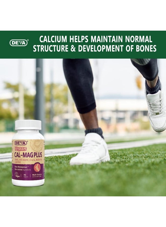 Deva Vegan Vitamins Calmag Plus 90 Count  - Image 5