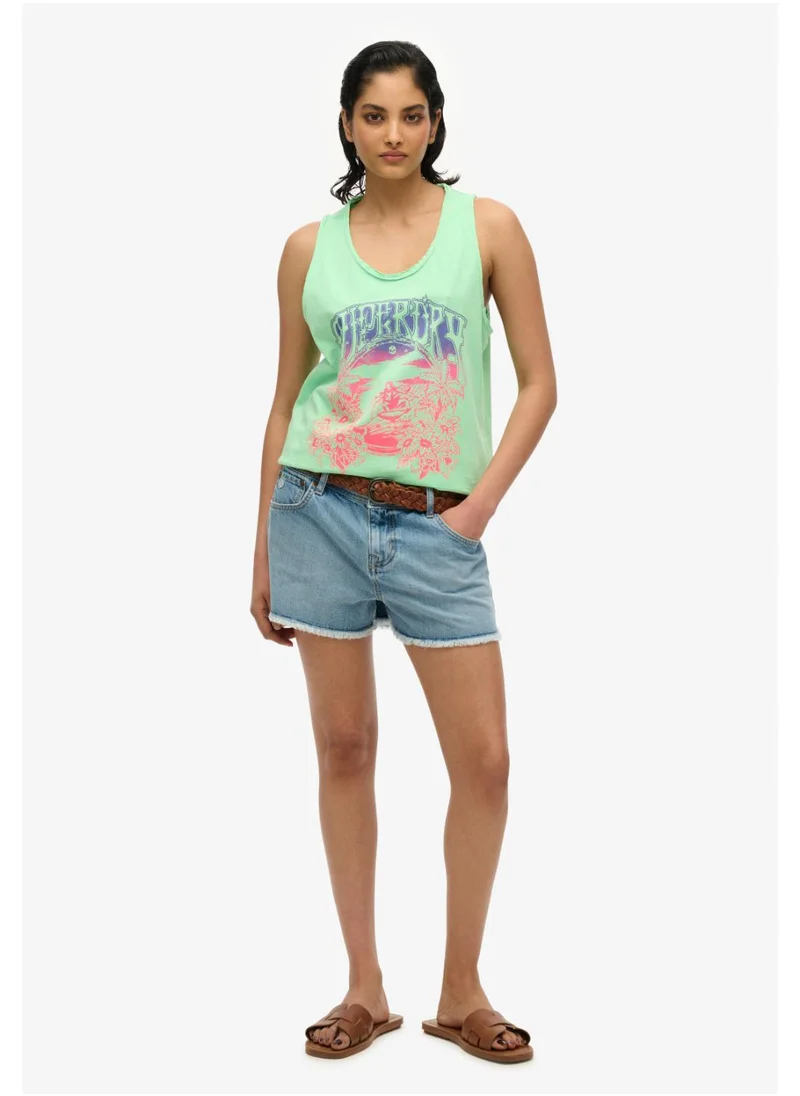 Superdry Psych Surf Graphic Racer Vest