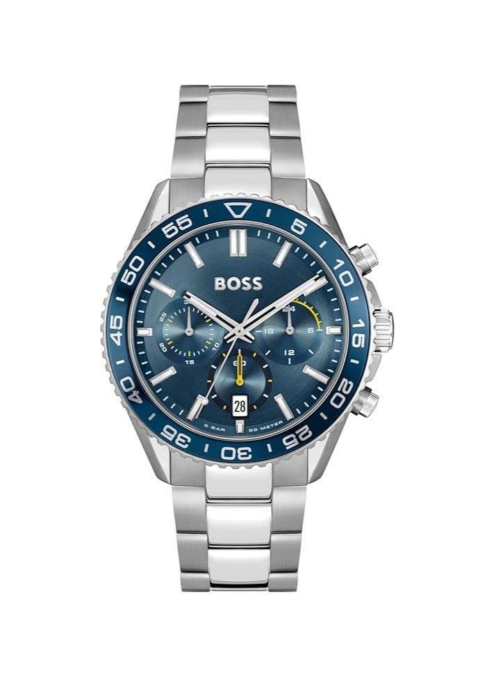 بوس ساعة BOSS للرجال بسوار من الكوارتز بتصميم فاخر - 1514143 - Image 1