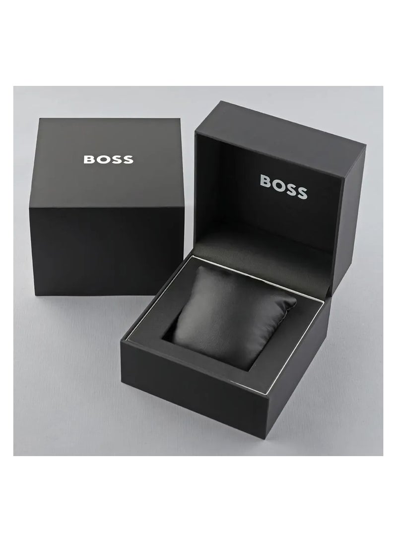 بوس ساعة BOSS للرجال بسوار من الكوارتز بتصميم فاخر - 1514143 - Image 5