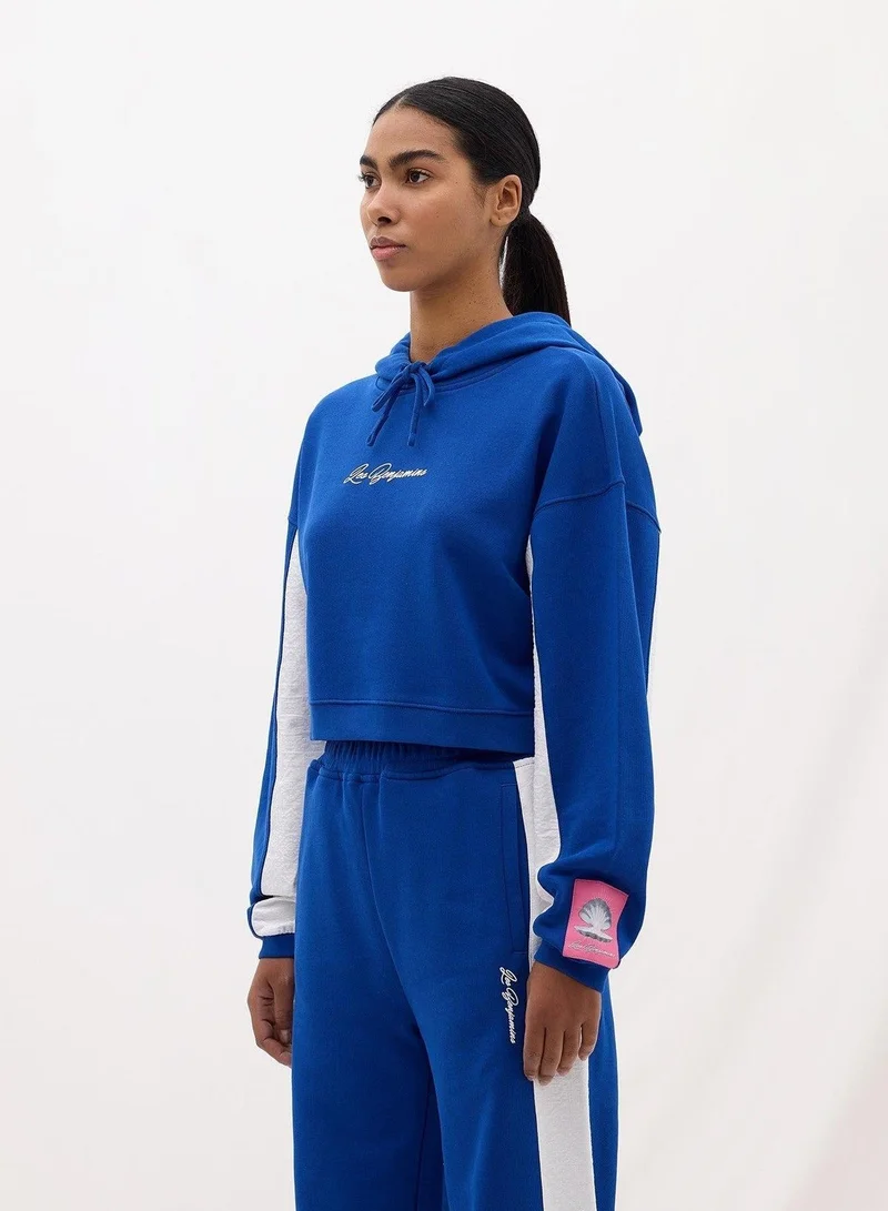 LES BENJAMINS SUPER CROP HOODIE 004
