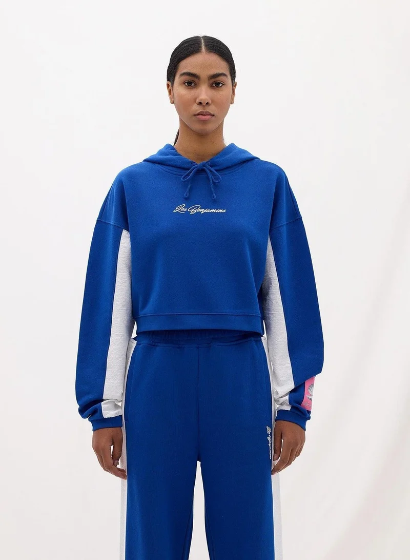 LES BENJAMINS SUPER CROP HOODIE 004