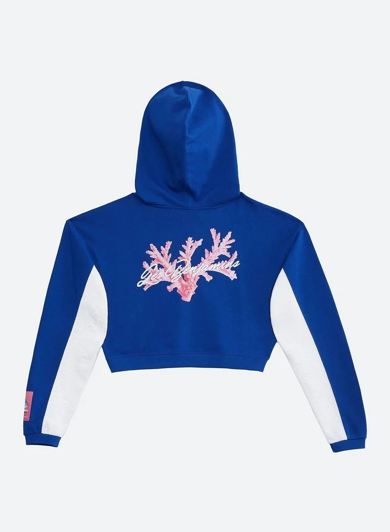 LES BENJAMINS SUPER CROP HOODIE 004