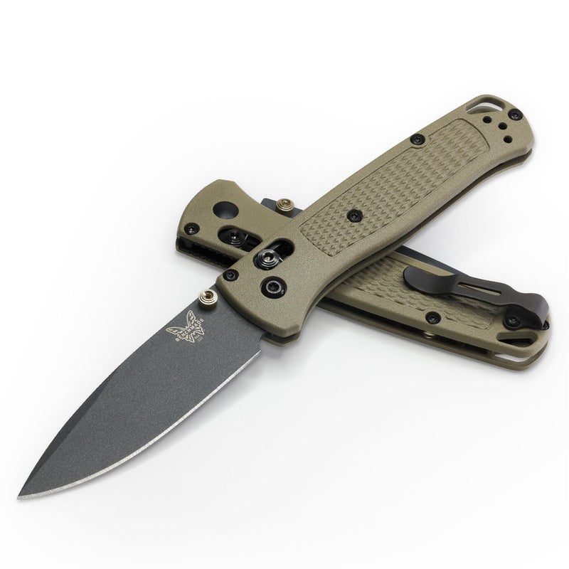 Benchmade - Bugout 535 EDC Knife with Ranger Green Grivory Handle (535GRY-1) - Image 1