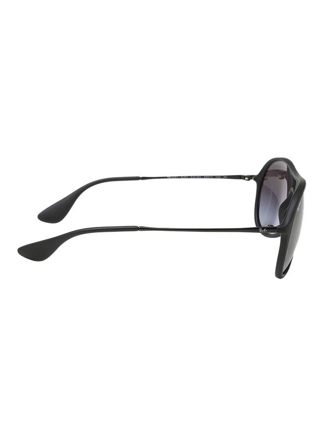 Ray-Ban Unisex Full Rim Aviator Sunglasses - RB4201F 622/8G - Lens Size: 59 mm - Black - Image 3