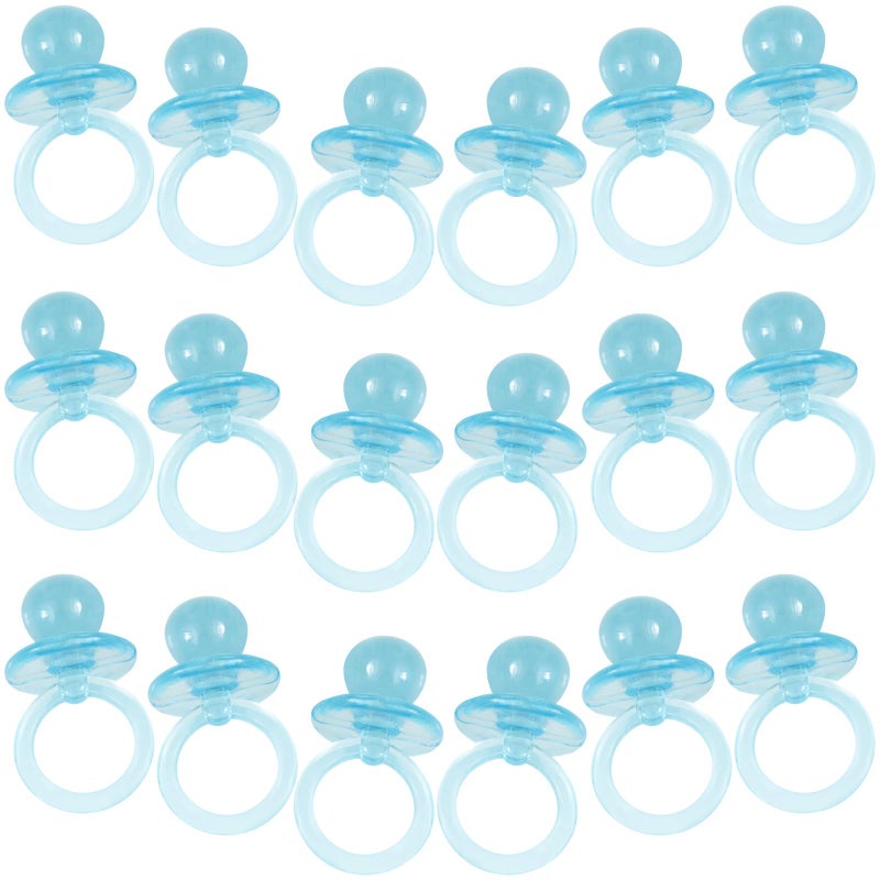 Unique Blue Pacifier Boy Baby Shower Favor Charms, 18ct (13641)