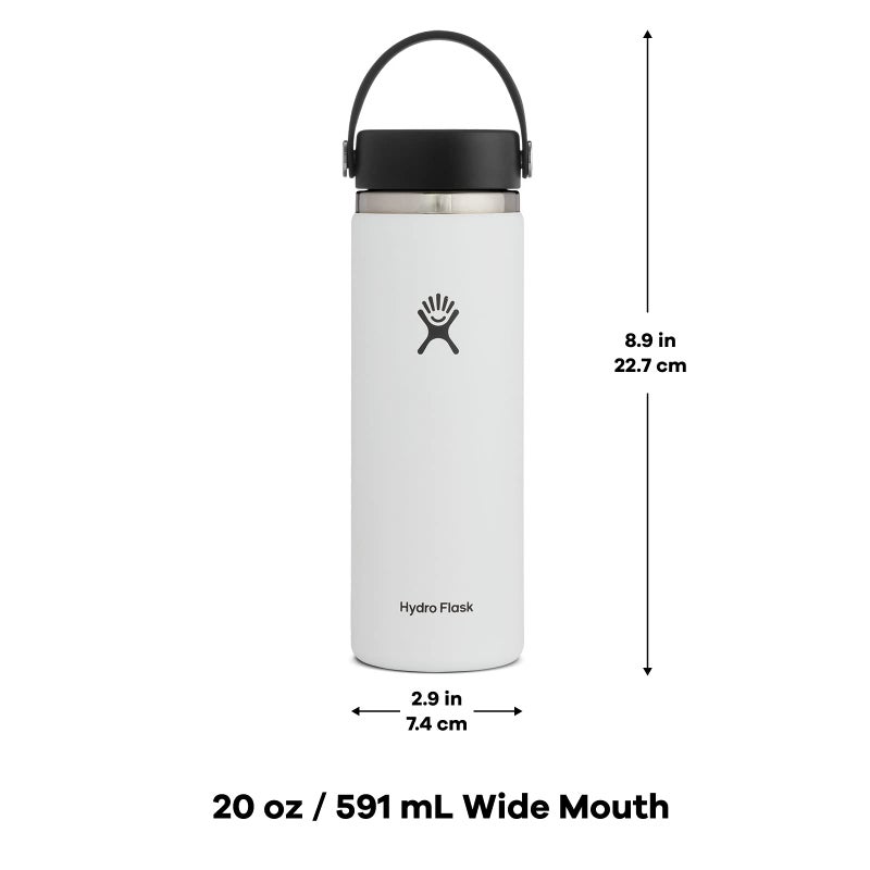 Hydro Flask Wide Mouth Bottle with Flex Cap - Image 1