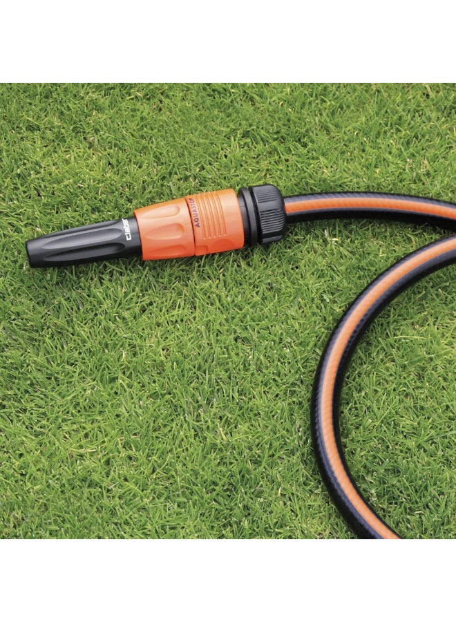 كلابر وصلة اقتران خرطوم مزودة بنظام اكوا ستوب أسود وبرتقالي 1/ 2 انش JE86030000 - Image 3