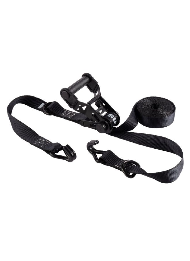 Keeper_Corporation Extreme Webbing Combat Ratchet Tie-Down Black 1.25 Inch x 16 ft 85450  - Image 1