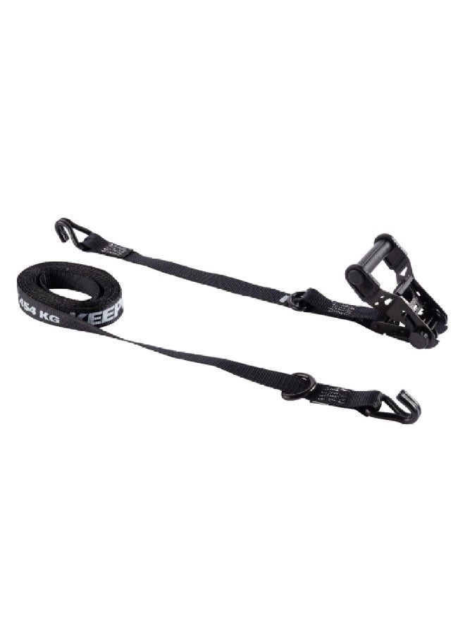 Keeper_Corporation Extreme Webbing Combat Ratchet Tie-Down Black 1.25 Inch x 16 ft 85450  - Image 3