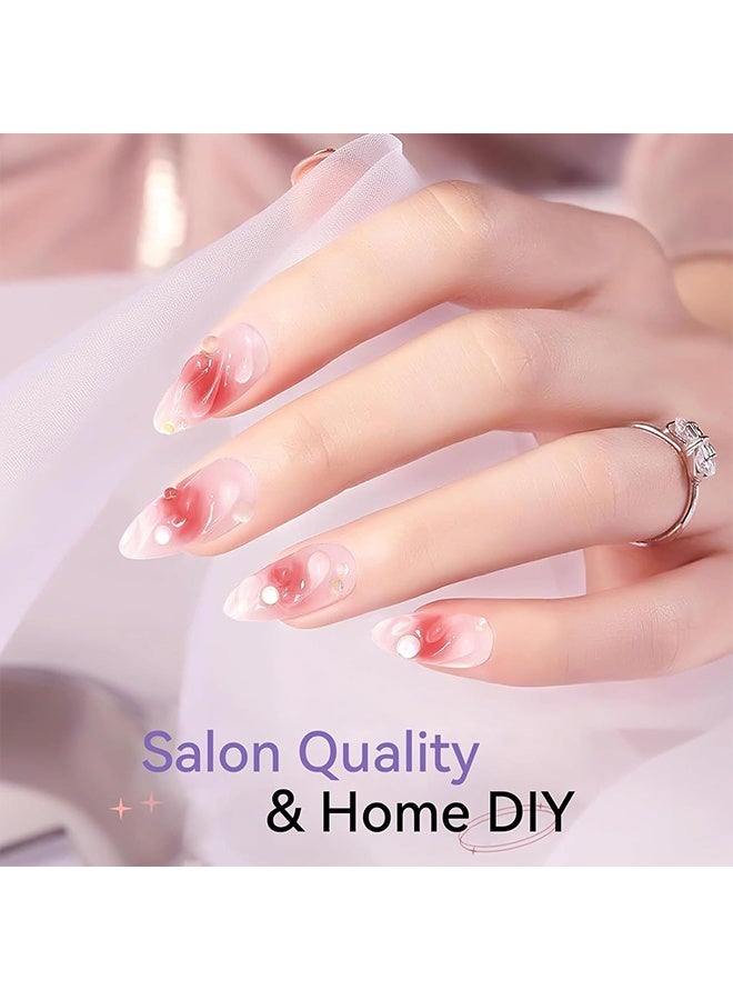 Born Pretty 5D Sculpting Gel,Sculpting Gel Glue for Molding,Drawing,Sculpture,Gems and Decoration Nail Art Rhinestone Glue U V Light Cured No Wipe Nail Polish Salon & DIY Use for Women,15ml - Image 3