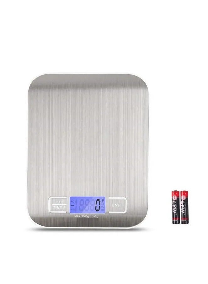 ميزان مطبخ رقمي  مزود بشاشة ديجيتال يقيس من 1 جرام إلى 10 كيلو جرام - Image 1