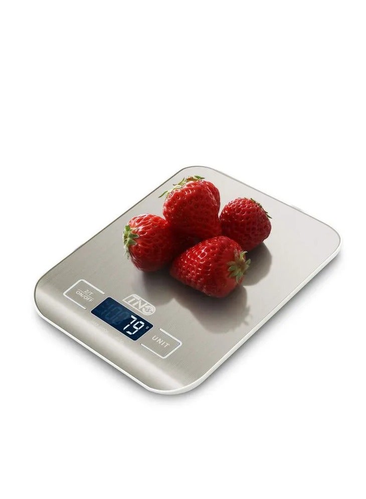 ميزان مطبخ رقمي  مزود بشاشة ديجيتال يقيس من 1 جرام إلى 10 كيلو جرام - Image 5