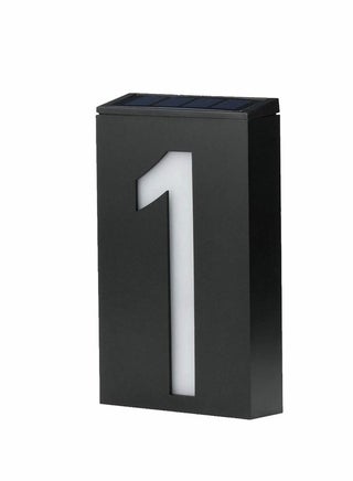 LED Solar House Number Light, Garden Numbers Powered Address Sign Illuminated Outdoor Plaques and Wall Art Lighted Up for Home Yard Street (Digit 1) - pzsku/ZB49FBCF7CFA98C7CE5F3Z/45/_/1701228571/dafae481-baf6-4643-9b5b-10513ff620e5