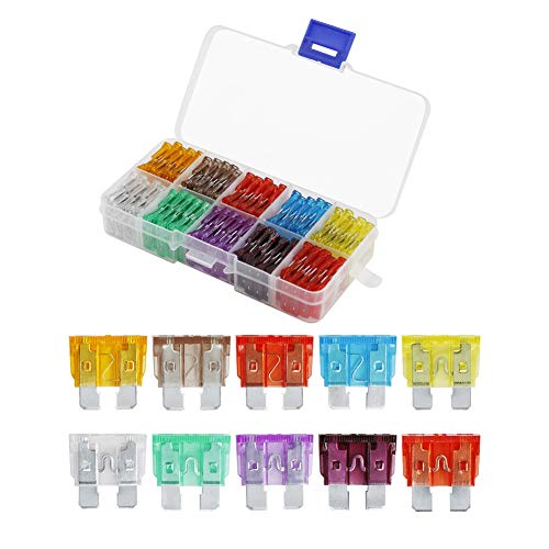 AHL AHL 100pcs Auto Motorcycle Car Boat Truck Blade Fuse Box Assortment 5A 7.5A 10A 15A 20A 25A 30A 35A 40A 50A  - Image 2