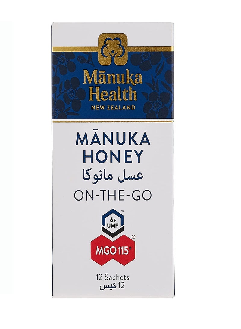 Manuka عسل مانوكا جاهز للاستخدام MGO115+ 12SACH*5G