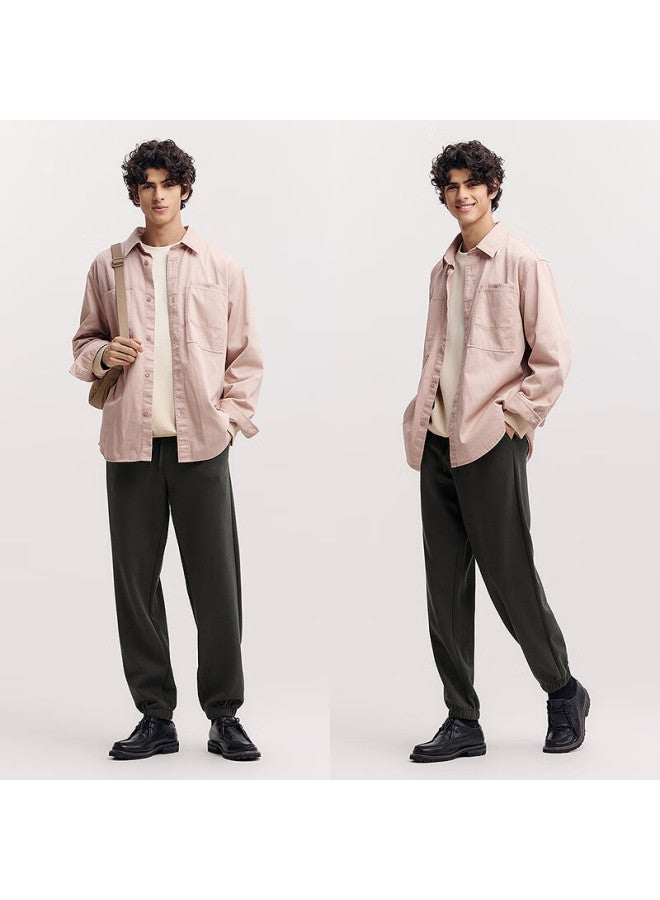 Semir Men's Casual Pants Spring Sports Style Knit Trousers Versatile Tapered Pants 101925127103 - Image 1