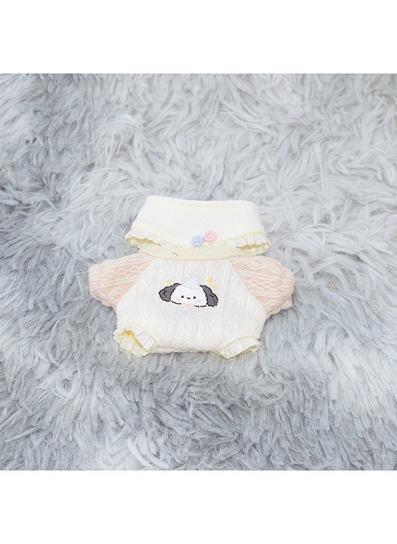 Arabest - 10cm Cotton Doll Dress Starfish Onesie Puppy one-piece climbing suit - Image 1
