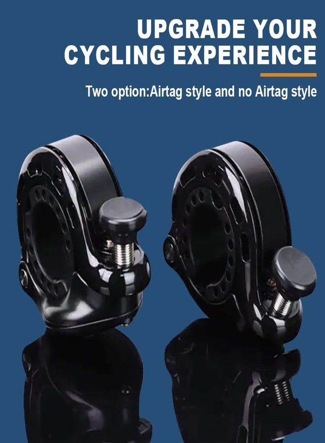 Kutrick Bike Bell - Bicycle Bell for AirTag | 120db Bike Bells for Adults Kids fit 22-31.8 mm Handlebar - Bike Ring Bell Hidden Airtag for Mountain Road Bike Scooter Ebike - Image 3