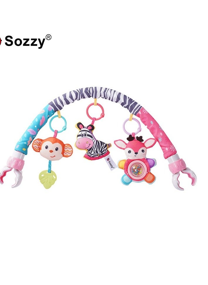 Sozzy Baby Music Bell Pendant - Baby Cart Wind Chime Soothing Toy - Bedhead Bell Car Pendant - Image 1