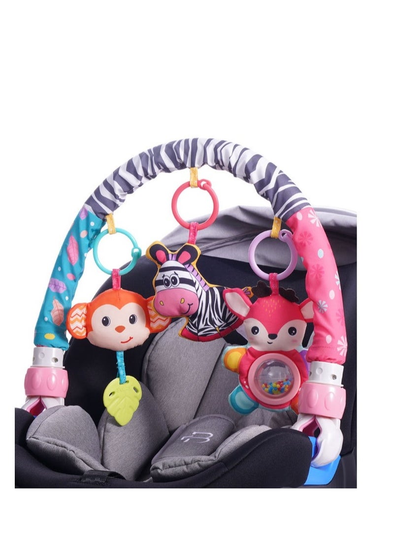 Sozzy Baby Music Bell Pendant - Baby Cart Wind Chime Soothing Toy - Bedhead Bell Car Pendant - Image 2