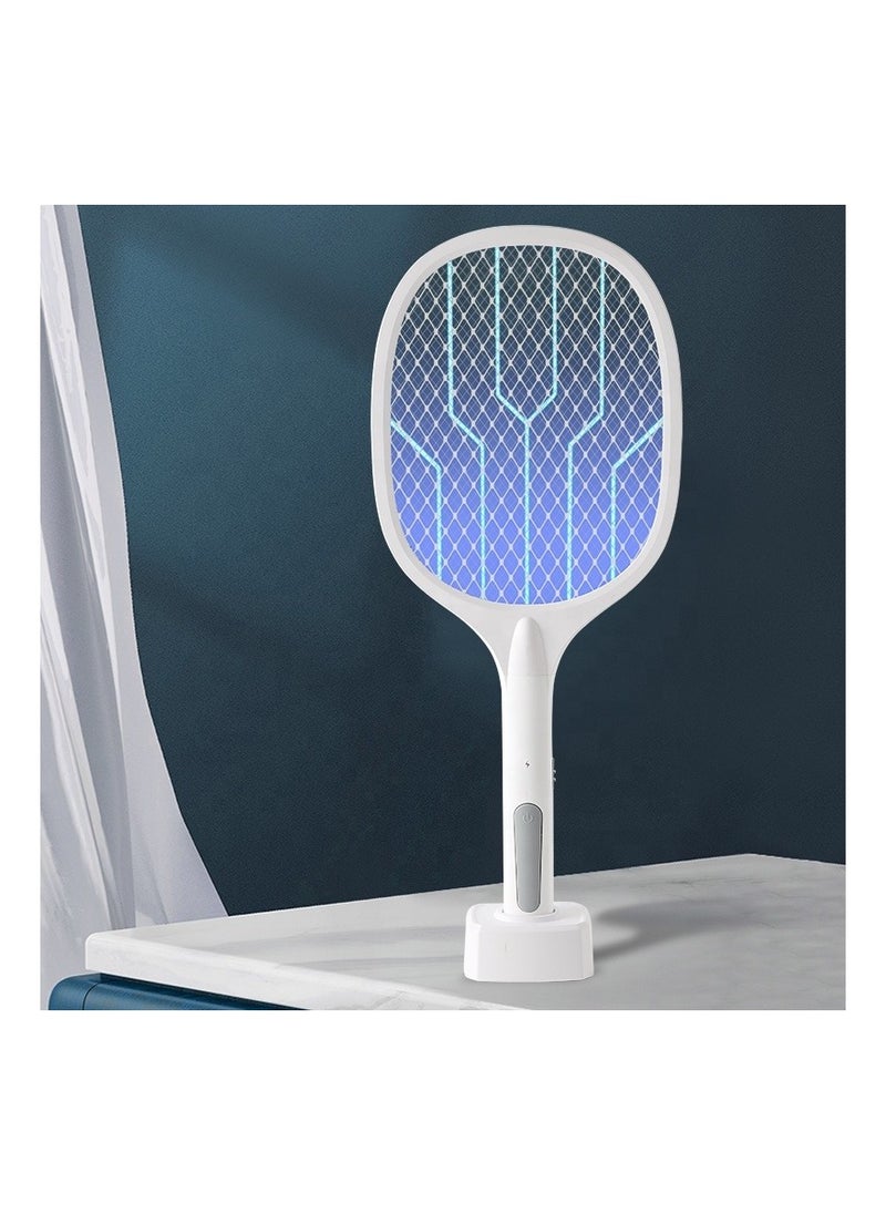 Eworld - Electric Mosquito Killer Racket, USB Rechargeable Bug Zapper for Indoor and Outdoor - Image 1