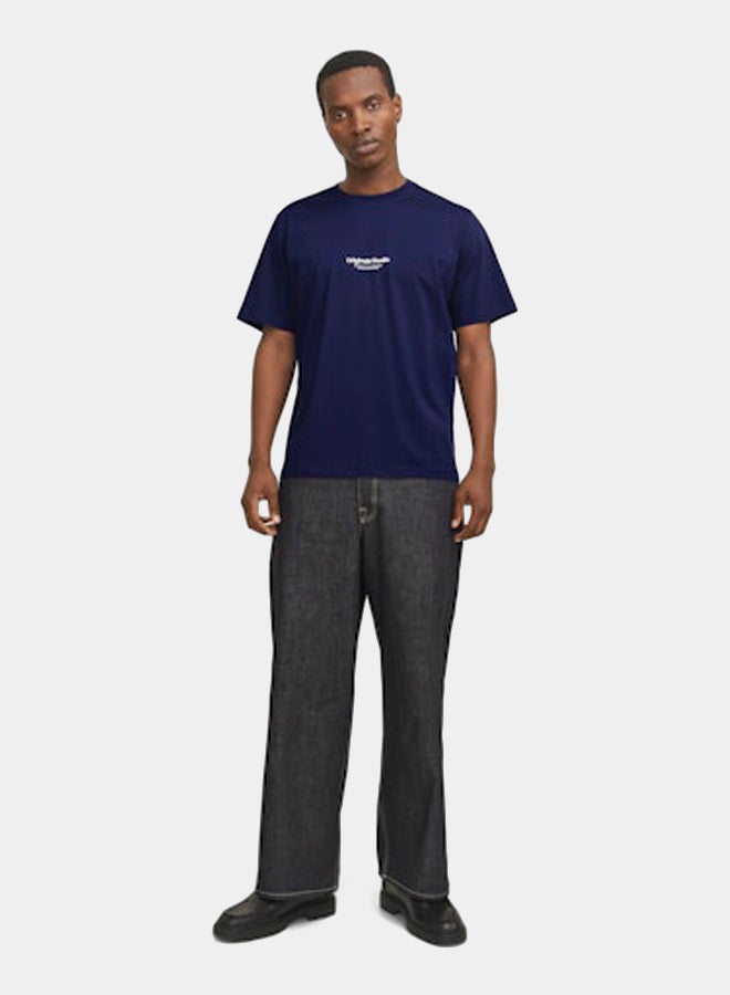 JACK & JONES JACK & JONES Mens Vesterbro Crew Neck Tee  - Image 1