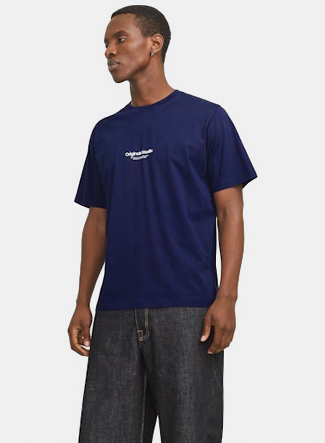 JACK & JONES JACK & JONES Mens Vesterbro Crew Neck Tee  - Image 4