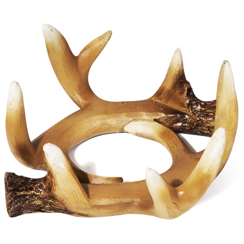 Cabin Obsession Deer Antlers Coaster Set of 6 â€“ Handcrafted Deer Antler Decor and Man Cave Gifts for Men - 6 Full Size Deer Antlers Coasters for Man Cave DÃ©cor - Image 5