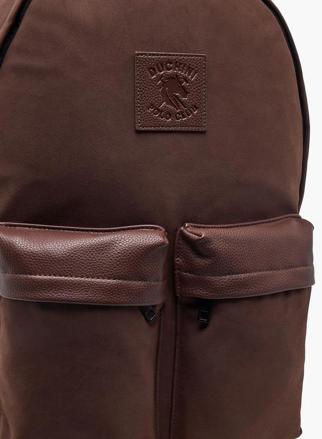 Duchini Men Padded Shoulder Strap Backpack