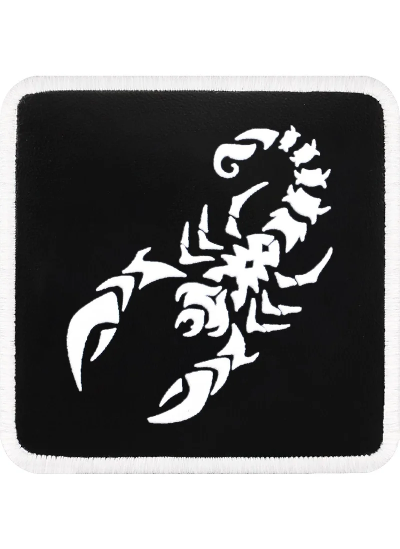 Black Börk BlackBörk V1 Scorpio - Unisex Black Bench (Patch) with 1 Code Logo