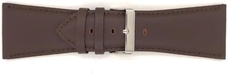 diloy Smooth Cowhide Leather Watch Strap 26 mm 28 mm 30 mm 32 mm 34 mm 36 mm 38 mm 40 mm Ref 302EA - Image 2