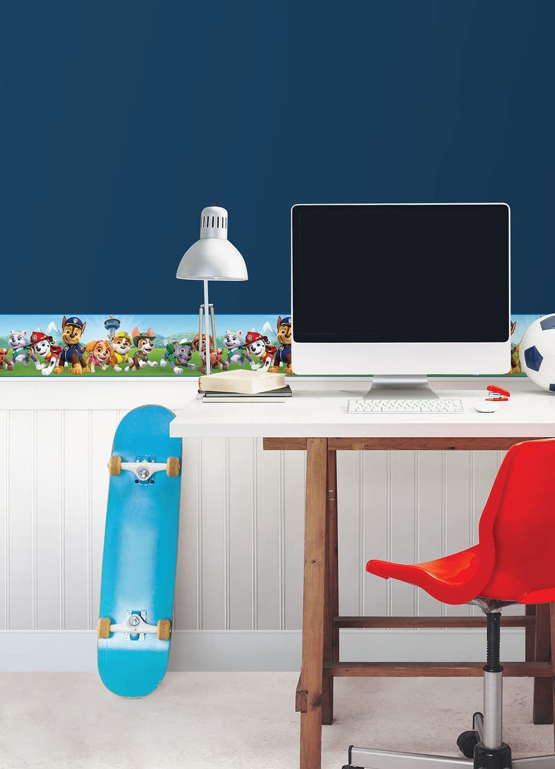 RoomMates RMK12133BD Paw Patrol Peel & Stick Wallpaper Border - Image 2