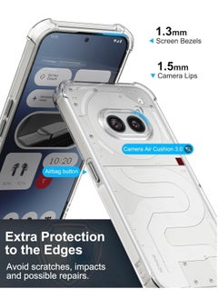 Houmt Nothing Phone 2a Case Cover with Reinforced Corner Bumper Slim Fit Shockproof Flexible Case for Nothing Phone 2a 5G 6.7-inch  - Image 3