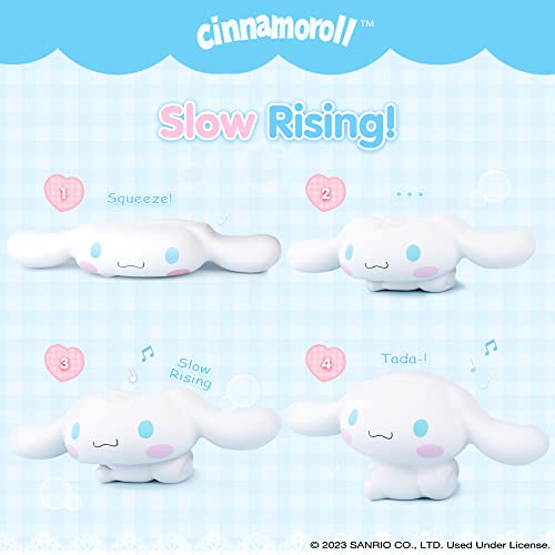 Hamee Sanrio Hello Kitty and Friends Cinnamoroll Jumbo Squishy Toy Slow Rising Cute SquiSHU Sweet Cotton Candy Scented Birthday Gift Bags, Party Favors, Gift Basket Filler, Stress Relief - Image 2