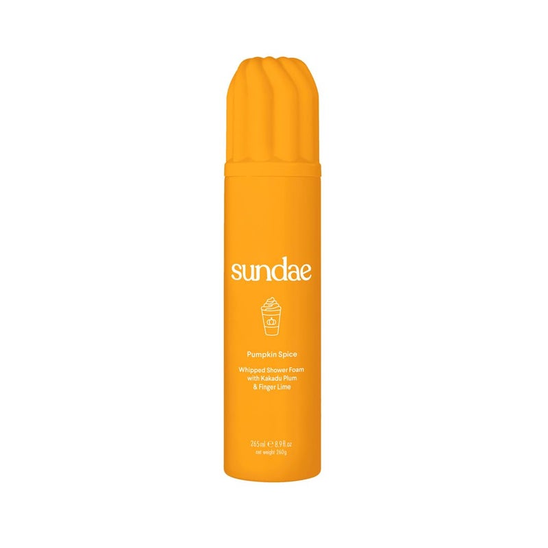 sundae Limited Edition Pumpkin Spice Whipped Body Wash Shower Foam 89 fl oz 265ml