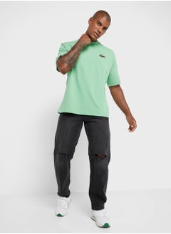 LACOSTE Logo Graphic Crew Neck Short Sleeve T-Shirt  - Image 4