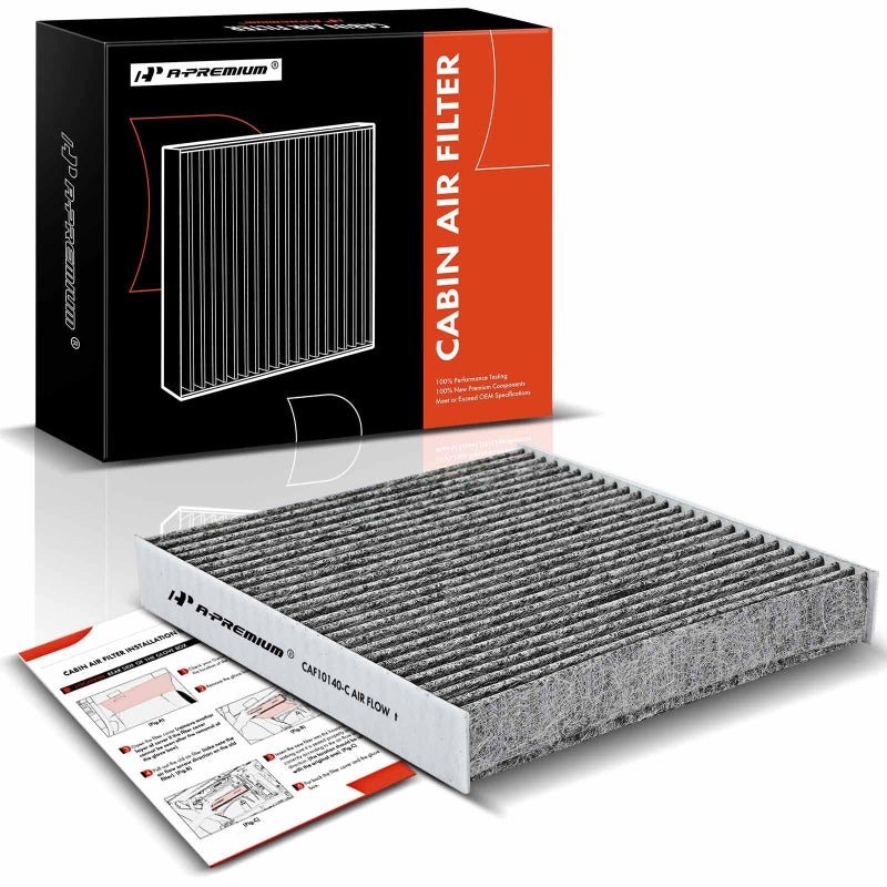 APremium Cabin Air Filter with Activated Carbon Compatible with Infiniti Nissan Mitsubishi Models Altima Maxima Murano Sentra FX35 FX45 G35 Lancer Outlander