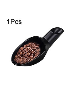 Coffee Bean Weighing Tray Ceramic 20g Coffee Bean Measuring Spoon for Scooping Coffee Beans, Coffee Grounds, Tea Powder, Milk Powder, Sugar, Backing Powder, Protein Powder（Black）