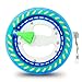 YFAFENGS Kites Reels for Adults Professional Kite String Reel Winder for Adults 1000FT Line Spool Kite String Spool with Lock for Outdoor KitesBlue 7 inches - Image 3