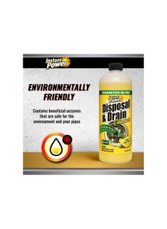 Instant Power Instant Power Disposal and Drain Cleaner Lemon Scent 1 Liter  - Image 2