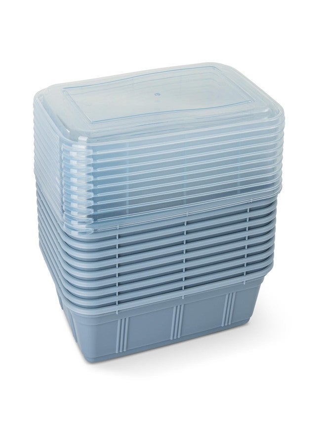 Core Kitchen Reusable Meal Prep Containers - 20-Piece Set (10 Containers & 10 Lids) - 31 oz BPA-Free - Microwave, Freezer & Dishwasher Safe - Image 2