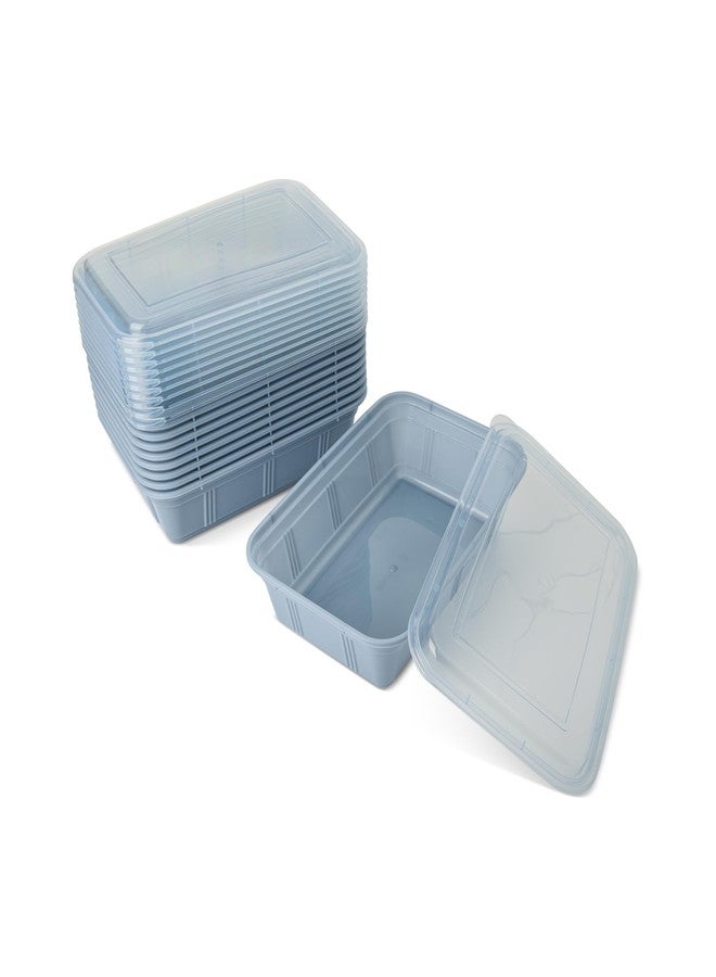 Core Kitchen Reusable Meal Prep Containers - 20-Piece Set (10 Containers & 10 Lids) - 31 oz BPA-Free - Microwave, Freezer & Dishwasher Safe - Image 1