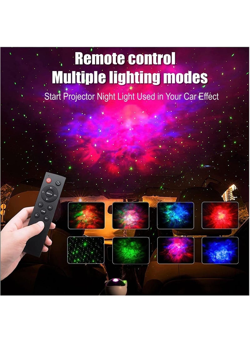 Houmt - Star Projector Night Light with Timer, Remote Control and 360°Adjustable Design, Astronaut Nebula Galaxy Night Light - Image 1