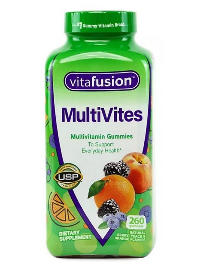 Vitafusion جواهر الصحة اليومية متعددة الفيتامينات (260 حبة) - Image 1