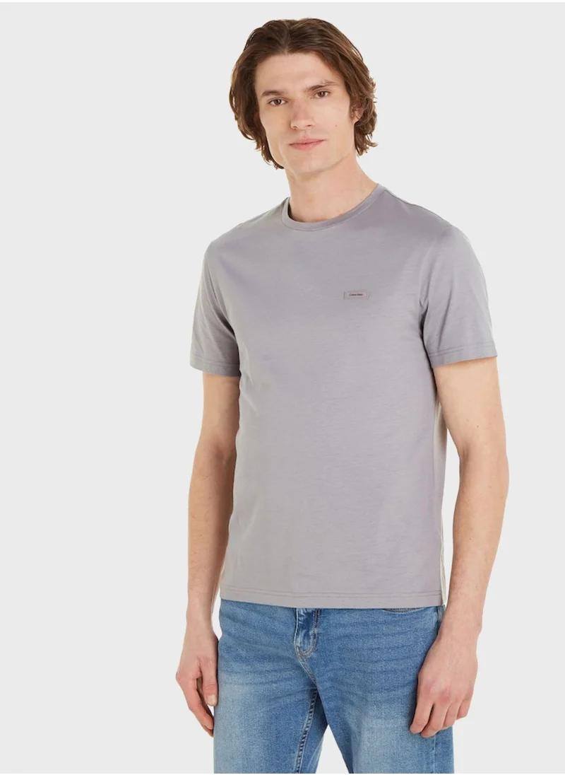 CALVIN KLEIN Logo Crew Neck T-Shirt